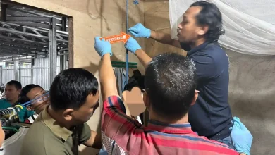 Polres Lombok Utara saat melakukan identifikasi dan evakuasi jenazah pelajar asal Lombok Tengah, Jumat, 12 Juni 2026.