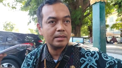 Kepala Disnaker Kota Mataram, Putra Ekantara, diwawancarai beberapa waktu lalu.