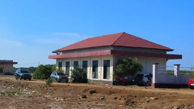Potret kondisi bangunan BLK di Poto.