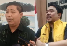 Anggota DPRD Lobar Fraksi PKB, Fauzi (kiri) dan Ketua DPRD Lobar, Lalu Ivan Indaryadi (kanan) saat diwawancarai beberapa waktu lalu, Juni 2026.