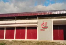 Potret bangunan Koperasi Desa dan Kelurahan Merah Putih (KDKMP) di Desa Manemeng, Kecamatan Brang Ene, Sumbawa Barat.