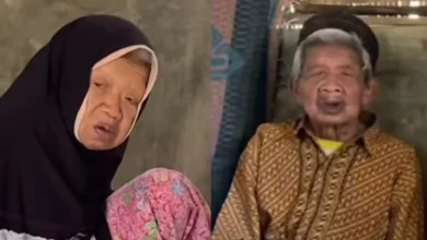 Potret dua dari lima lansia bersaudara asal Batukliang Utara, Lombok Tengah.