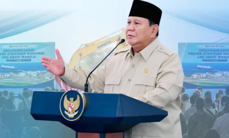 Presiden Indonesia, Prabowo Subianto.