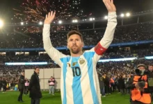 Kapten Timnas Argentina, Lionel Messi.