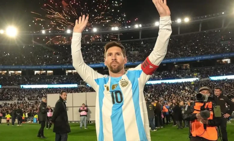 Kapten Timnas Argentina, Lionel Messi.