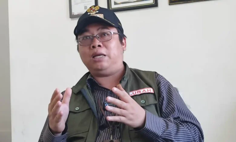 Lurah Bintaro, Rudy Herlambang diwawancarai beberapa waktu lalu.