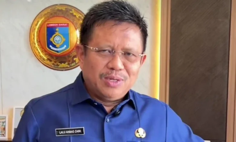 Bupati Lombok Barat, Lalu Ahmad Zaini (LAZ).