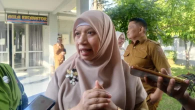 Wakil Bupati Lombok Barat, Ummi Nurul Adha atau UNA saat memberikan keterangan kepada media beberapa waktu yang lalu, Juni 2026.