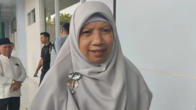 Wakil Bupati Lombok Barat, Nurul Adha, yang menggantikan tugas Bupati LAZ setelah tertangkap OTT.