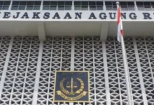 Gedung Kejaksaan Agung RI yang baru saja memiliki lima pejabat baru setelah dilantik Presiden Prabowo pada Rabu, 22 Juli 2026.