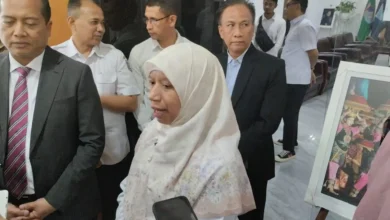 Wakil Bupati Lombok Barat, Ummi Nurul Adha (UNA) usai bertemu dengan Gubernur NTB, Lalu Muhammad Iqbal, Rabu, 22 Juli 2026.