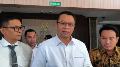 Mantan Gubernur NTB Periode 2018-2033, Dr. Zulkieflimansyah usai dimintai keterangan oleh Kejati NTB, Rabu, 22 Juli 2026.