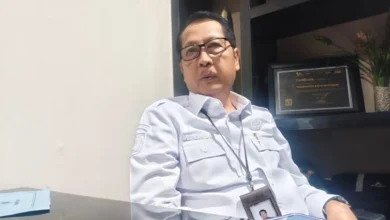 Sekda Kota Mataram, Lalu Alwan Basri diwawancarai di ruangannya, Rabu, 22 Juli 2026.