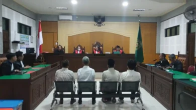 Sidang Perdana Kasus Korupsi Dump Truck DLH Loteng di Pengadilan Tipikor Mataram, Rabu, 22 Juli 2026.