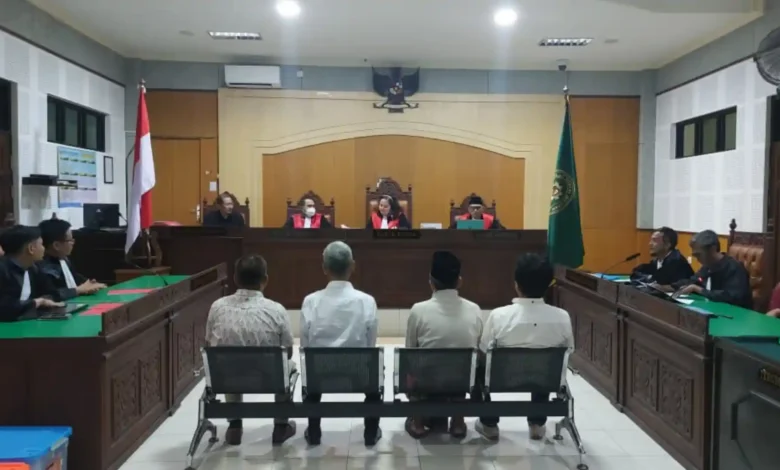 Sidang Perdana Kasus Korupsi Dump Truck DLH Loteng di Pengadilan Tipikor Mataram, Rabu, 22 Juli 2026.