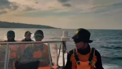Tim SAR Mataram melaksanakan pencarian hari kedua terhadap nelayan yang hilang di perairan Pulau Sangiang, Kamis, 23 Juli 2026.