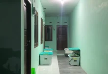 Penampakan rumah diduga CV DKK di Perumahan Mavilla Rengginas, Lombok Barat.