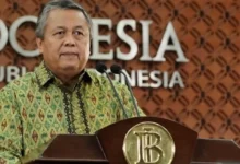 Gubernur Bank Indonesia, Perry Warjiyo, resmi mengundurkan diri pada Senin, 27 Juli 2026.