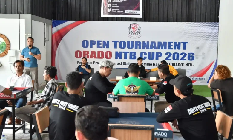 Suasana turnamen ORADO NTB yang berlangsung di Meekow, Jalan Lingkar Selatan, Mataram pada Minggu, 25-26 Juli 2026.