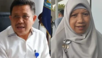 Kolase foto Bupati Lombok Barat, Lalu Ahmad Zaini alias LAZ (kiri) dan Wabup Nurul Adha (kanan).