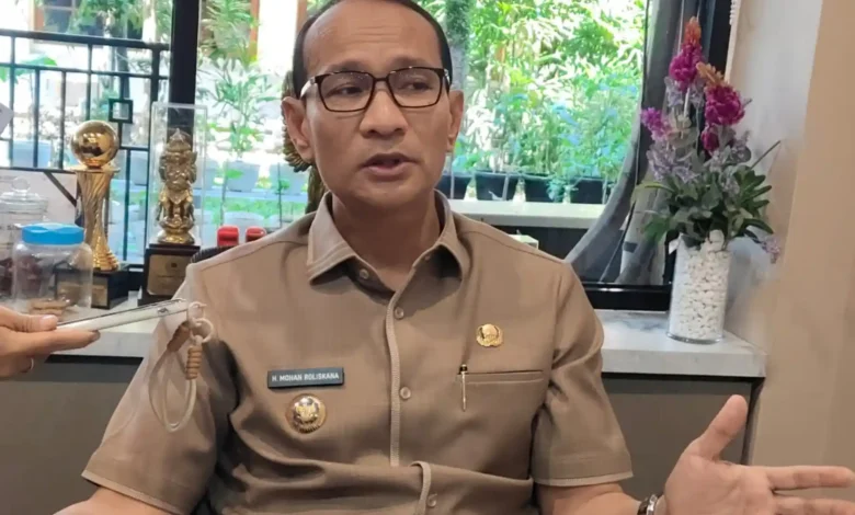 Wali Kota Mataram, Mohan Roliskana diwawancarai, Rabu, 29 Juli 2026.