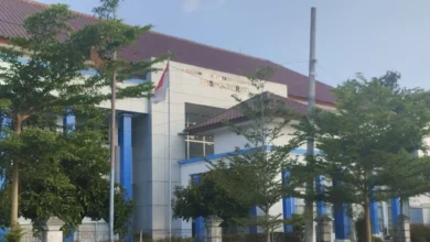 Gedung Inspektorat Kabupaten Lobar yang ada di sekitar kompleks Kantor Bupati Lobar, Rabu, 29 Juli 2026.