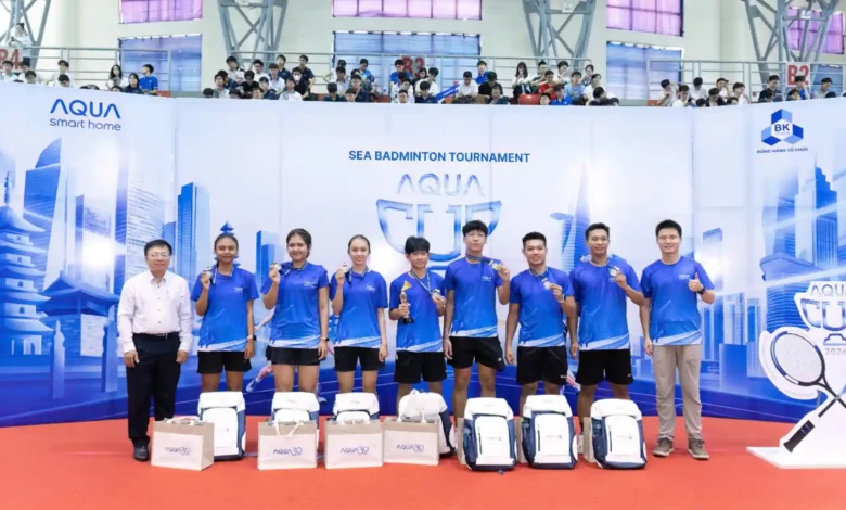 Kontingen Perwakilan AQUA Cup Indonesia mencatat prestasi dalam ajang Haier - AQUA SEA Badminton Final 2026 di Vietnam.