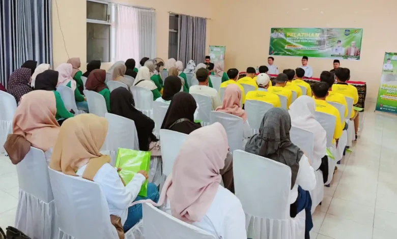 Baznas NTB menggelar pelatihan menjahit, service AC, dan pembuatan olahan roti untuk mustahik pada Rabu, 29 Juli 2026.
