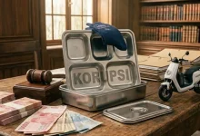 Ilustrasi beberapa barang yang berhubungan dengan kasus korupsi pada program MBG.