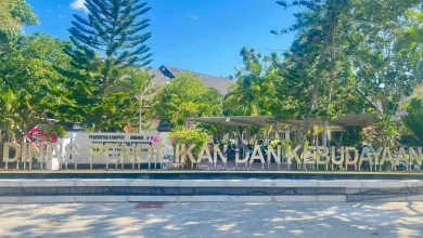 Kantor Dinas Pendidikan dan Kebudayaan (Dikbud) Kabupaten Sumbawa Barat (KSB).