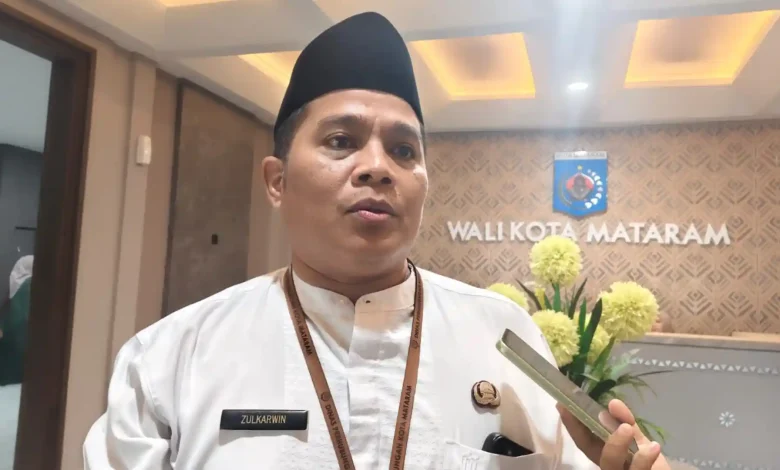 Kepala Dishub Kota Mataram, Zulkarwin diwawancarai beberapa waktu lalu.