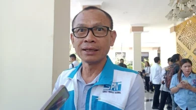 Ketua DPD Serikat Pekerja Nasional Perwakilan NTB, Lalu Wira Sakti, diwawancarai, Rabu, 8 Juli 2026.