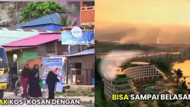 Ilustrasi gambaran ketimpangan fasilitas antar masyarakat umum di luar tambang dan pengusaha tambang di Sumbawa.