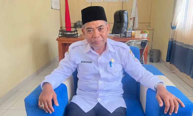 Kepala Dinas Komunikasi dan Informatika (Diskominfo) KSB, Dedy Damhudy M. Khatim.