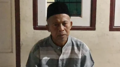 Ketua RT Lingkungan Jempong Wareng, Muhamad Sabri.