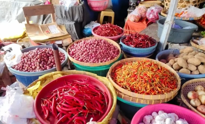 Komoditas Cabai dan bawang merah menjadi salah satu penyumbang inflasi terbesar di NTB.
