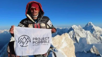 Sosok Nirmal Purja alias Nimsdai, pendaki yang berhasil taklukkan 14 gunung tertinggi di dunia.