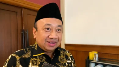 Ketua DPW PKB NTB, Lalu Hadrian Irfani saat memberikan keterangan, Agustus 2026.
