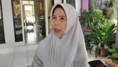 Kepala Sekolah SMKN 1 Gerung, Erni Zuhara saat diwawancarai NTBSatu beberapa waktu lalu, Februari 2026.