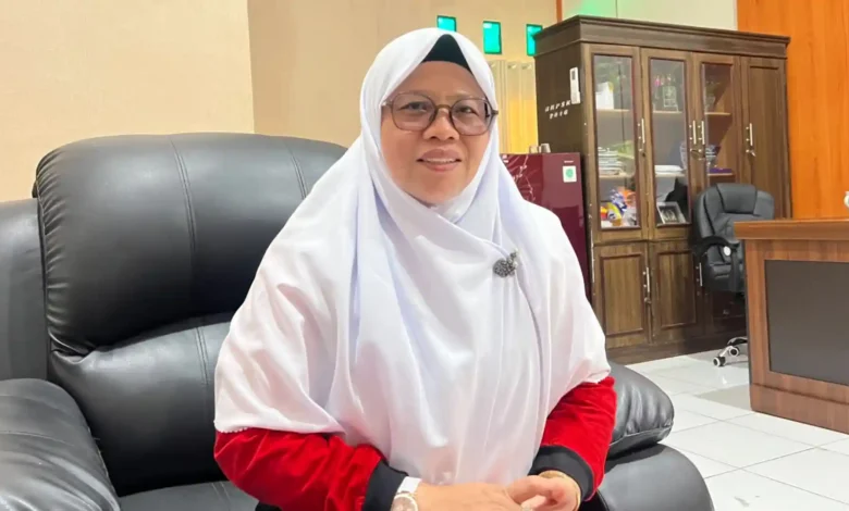 Kepala Dinas Ketahanan Pangan KSB, Hj. Nurul Syaspri Akhdiyanti.