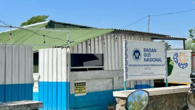 Salah satu Dapur Satuan Pelayanan Pemenuhan Gizi (SPPG) Badan Gizi Nasional di Kelurahan Kuang, Taliwang, Sumbawa Barat.