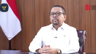 Kepala Bakom RI, Muhammad Qodari, saat umumkan perpanjangan WFH bagi ASN pada Senin, 3 Agustus 2026.