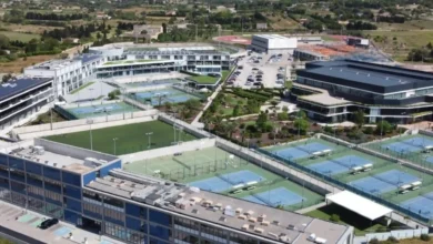 Ilustrasi Rafa Nadal Academy yang akan dibangun di Lombok.