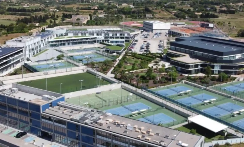 Ilustrasi Rafa Nadal Academy yang akan dibangun di Lombok.