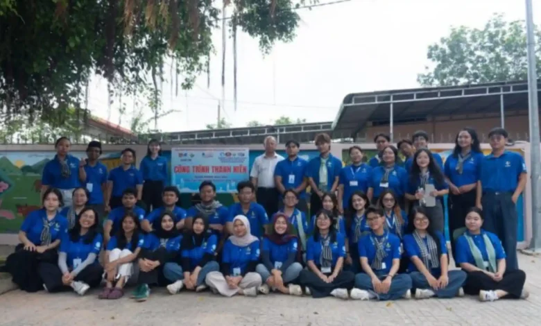 Delegasi KKN Internasional Universitas Mataram (Unram).