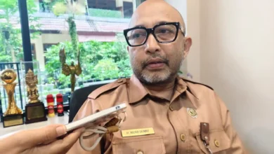 Kepala Dinas Lingkungan Hidup (DLH) Kota Mataram, Nizar Denny Cahyadi, diwawancarai beberapa waktu lalu.