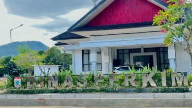 Kantor Dinas Perumahan dan Permukiman (Perkim) Kabupaten Sumbawa Barat.