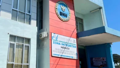 Kantor Badan Narkotika Nasional Kabupaten (BNNK) Sumbawa Barat.