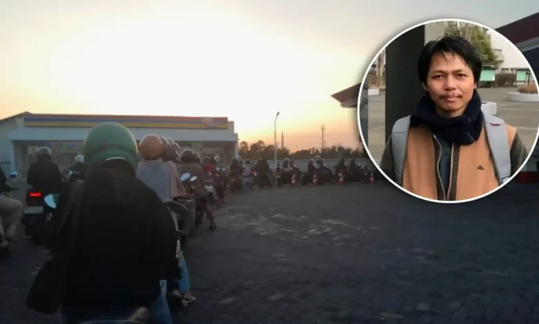 Ahli Ekonomi Unram, Saipul Arni Muhsyaf, tanggapi soal dampak antrean panjang di SPBU Pulau Lombok.
