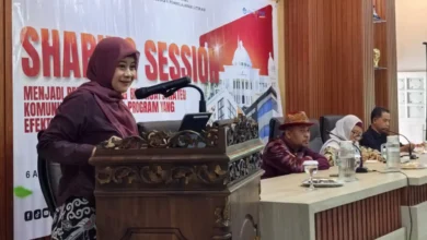 Akademisi Institut Pemerintahan Dalam Negeri (IPDN), Prof. Dr. Nurliah Nurdin saat menjadi narasumber sharing session STKIP Tamsis Bima, Kamis, 6 Agustus 2026.